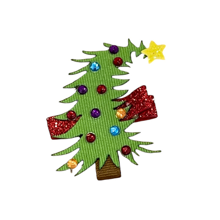 Grinch Christmas Tree Sculpture Bow