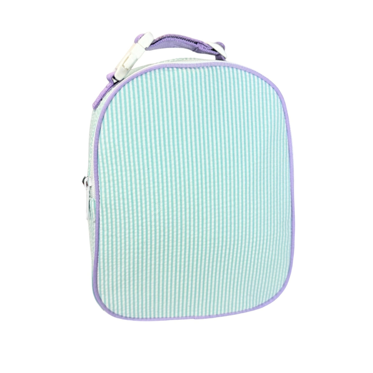 Mint Seersucker Gumdrop Lunch Box - 9 Colors