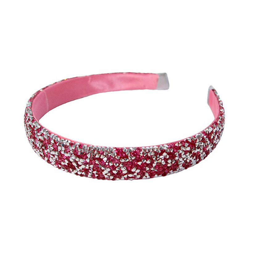 Boutique Gummy Glitter Headband by Great Pretenders (2 Colors)