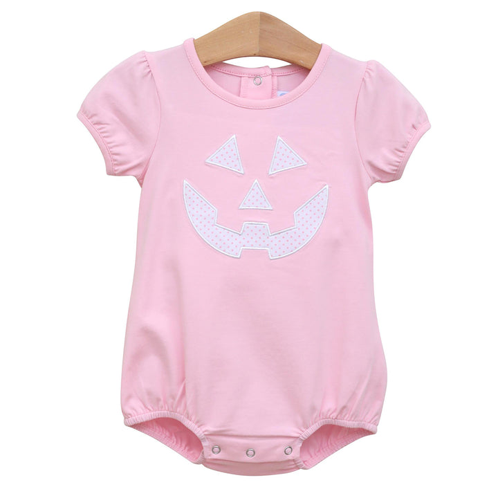 Jack O'Lantern Pink Bubble by Trotter Street Kids