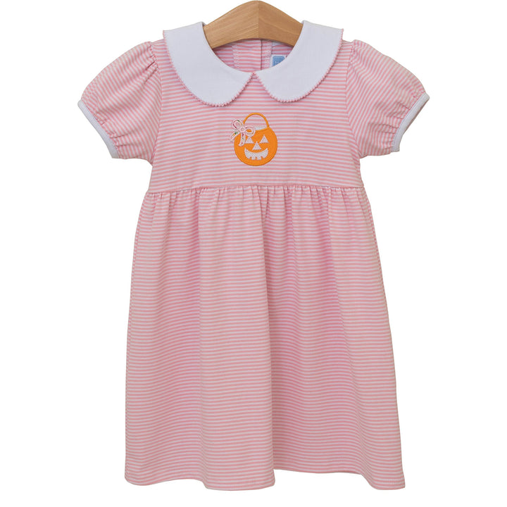 Halloween Jack O' Lantern Dress by Trotter Street Kids