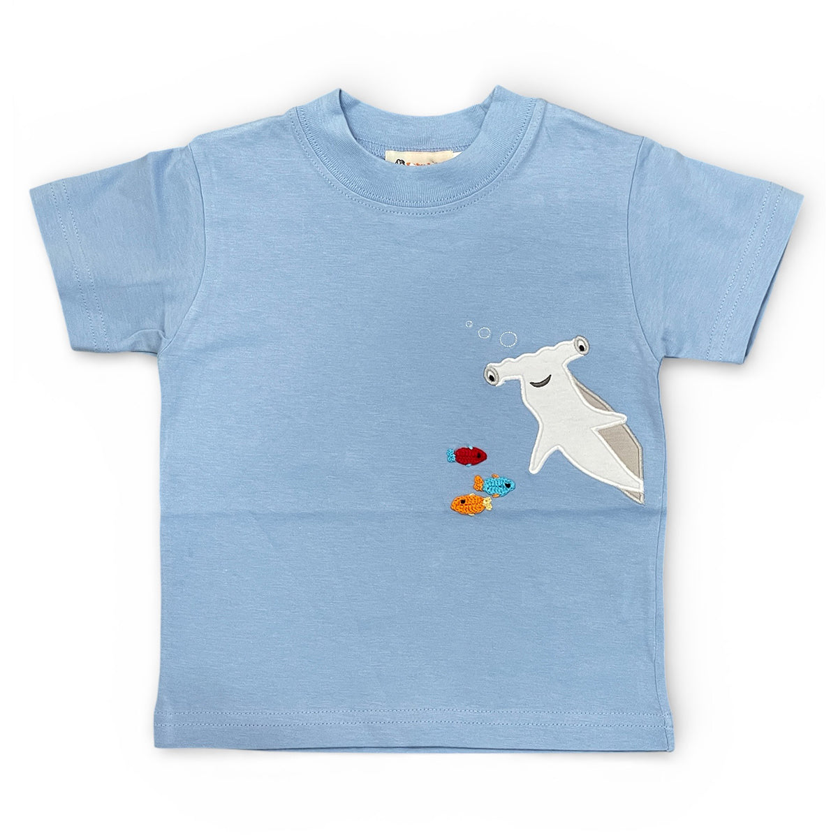 Hammerhead Shark Applique Shirt by Luigi