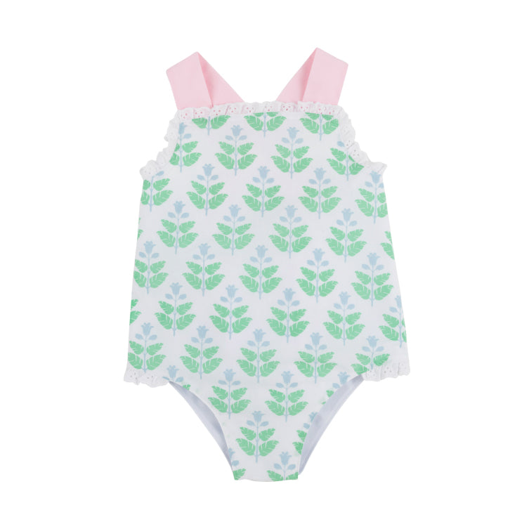 Hanover Hand Block Sisi Sunsuit by The Beaufort Bonnet Company