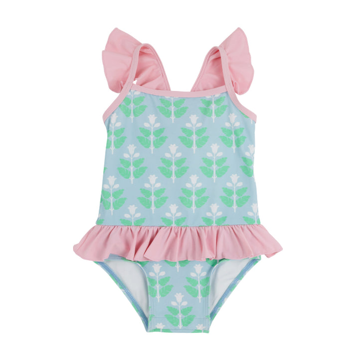 Hanover Hand Block St Lucia Swimsuit by The Beaufort Bonnet Company