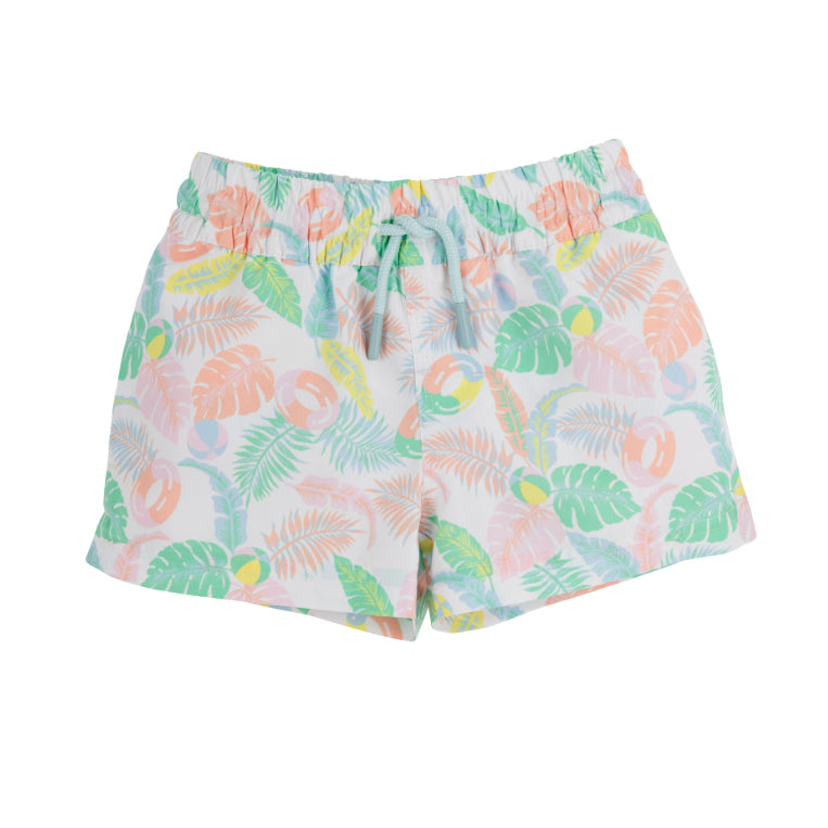 Happy in Harbour Island Tortola Swim Trunks by The Beaufort Bonnet Company