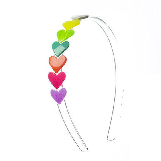 Centipede Hearts Headband by Lilies & Roses