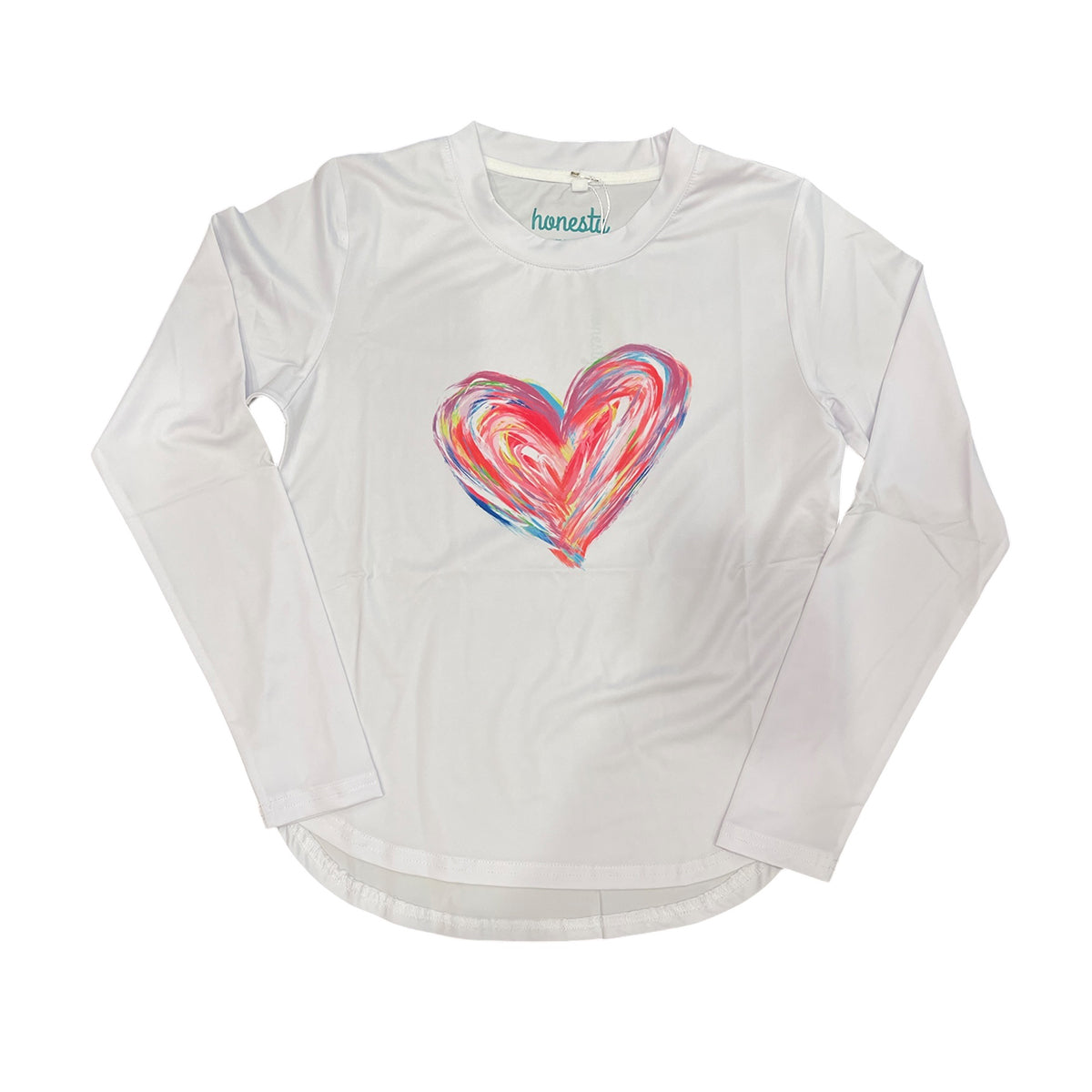 Multicolor Heart Tee by Honesty