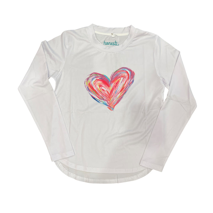 Multicolor Heart Tee by Honesty