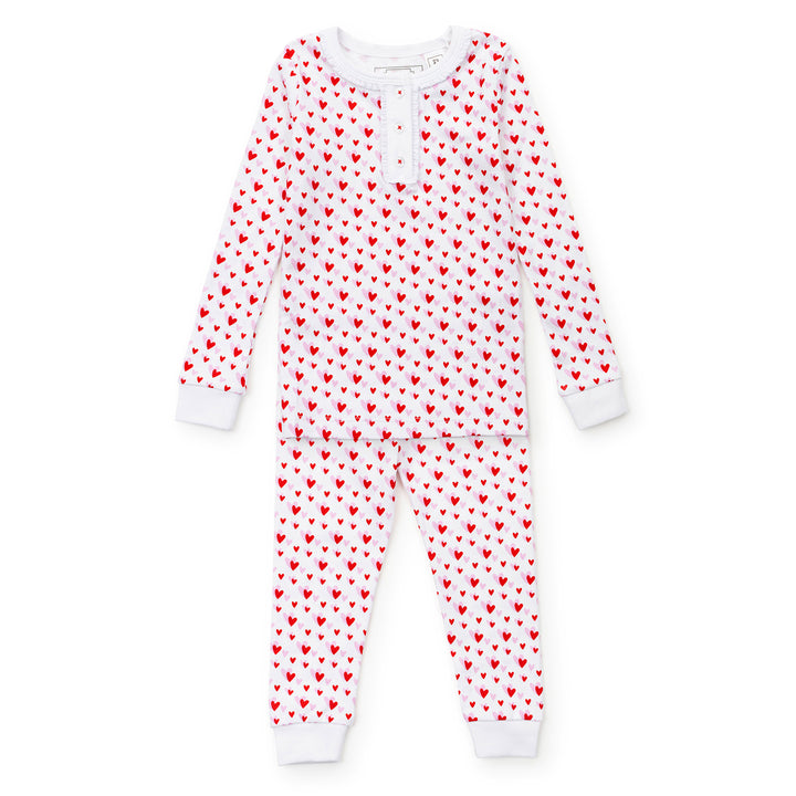 Heart to Heart Alden Girl's Pajama Set by Lila + Hayes