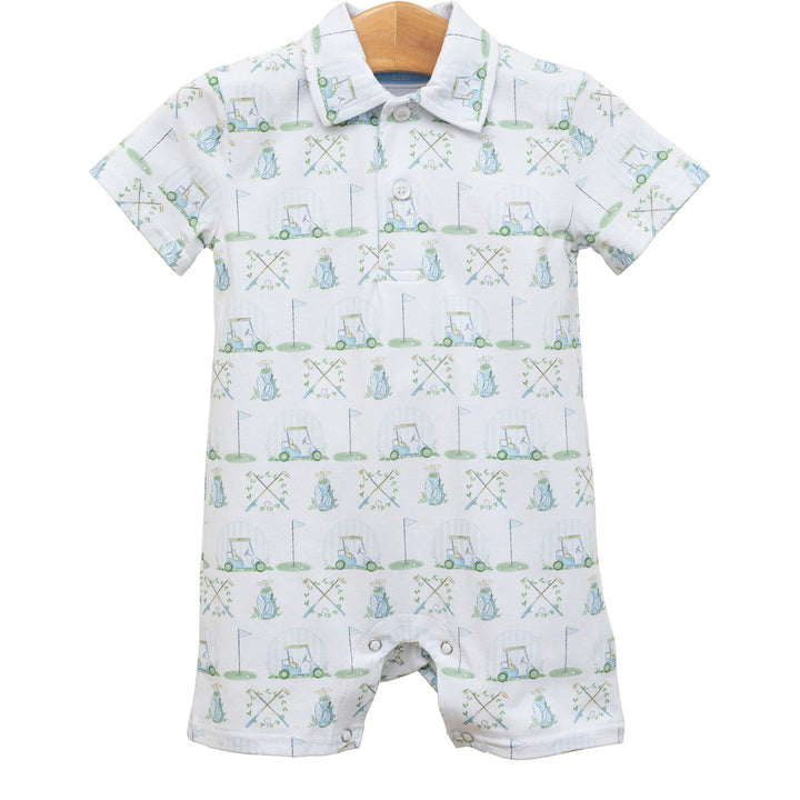 Hole-in-one Golf Romper by Trotter Street Kids