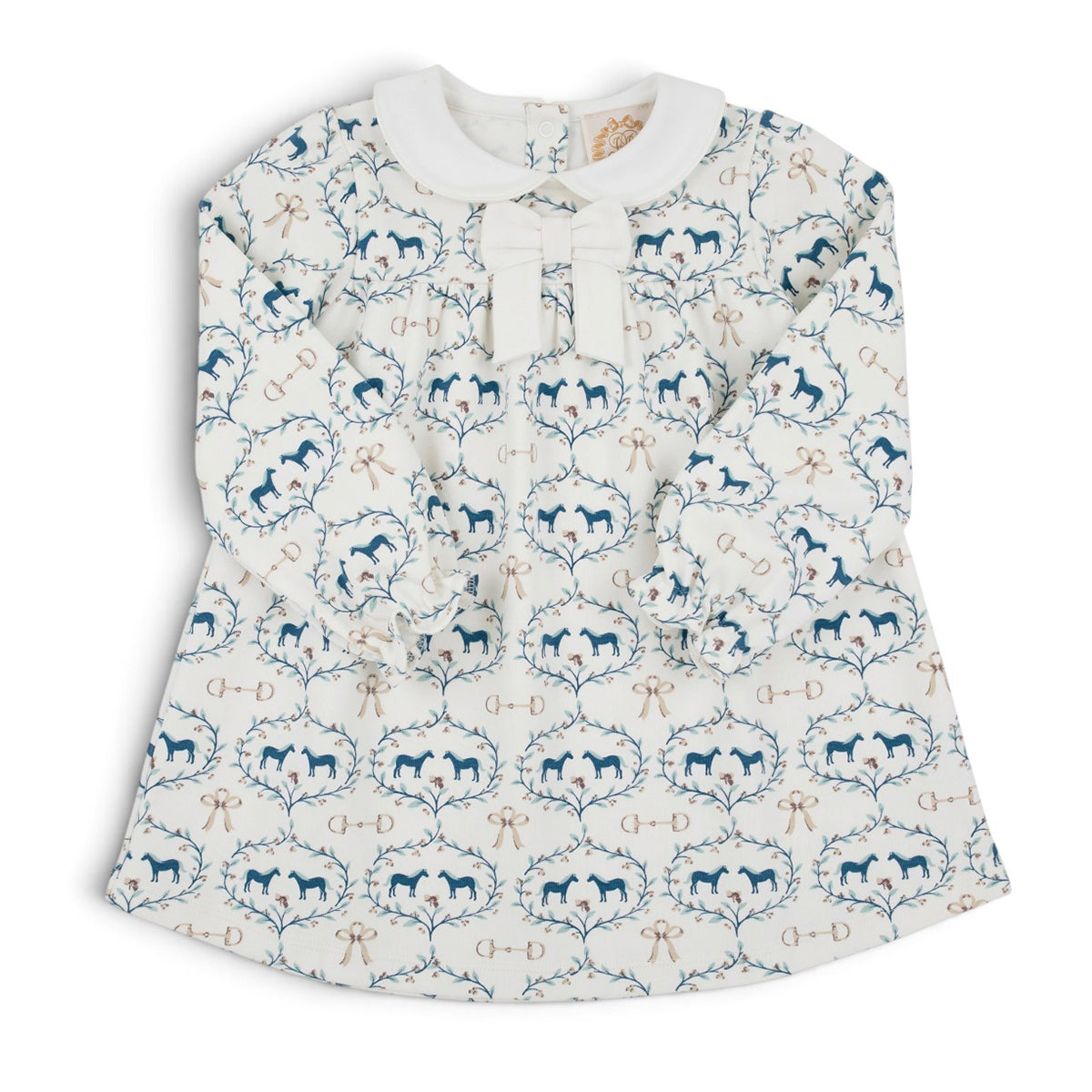 Horse Bits and Bows Banks Bow Dress by The Beaufort Bonnet Company