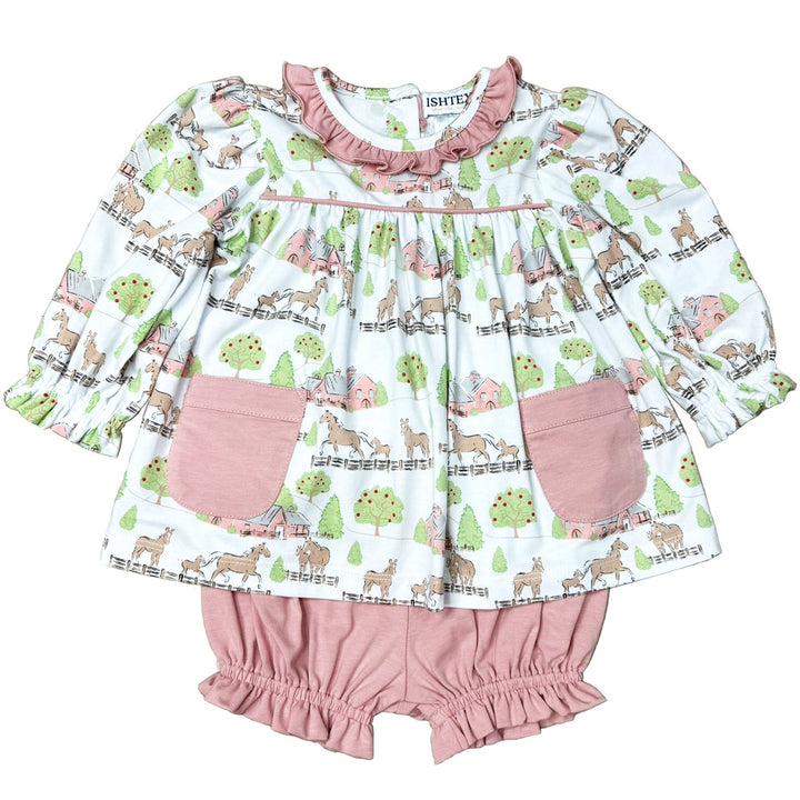 Horse and Foal Bloomer Set by Ishtex