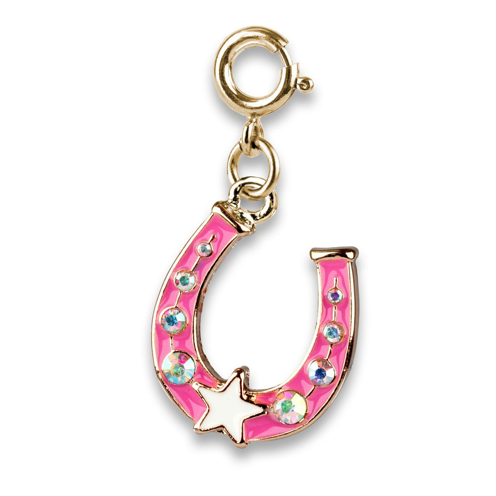 Gold Horseshoe Charm by Charm It!