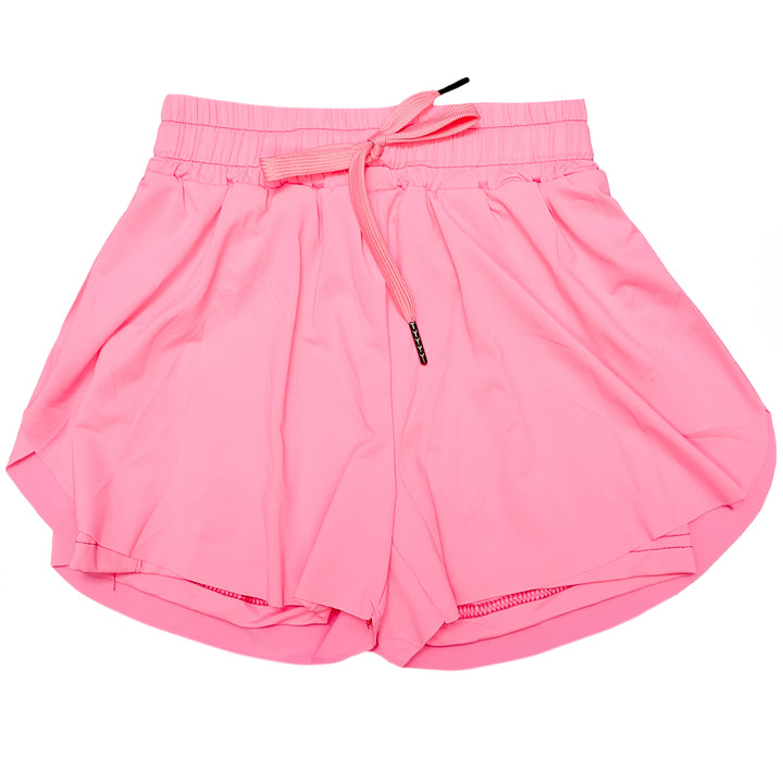 Hot Pink Butterfly Shorts by Belle Cher