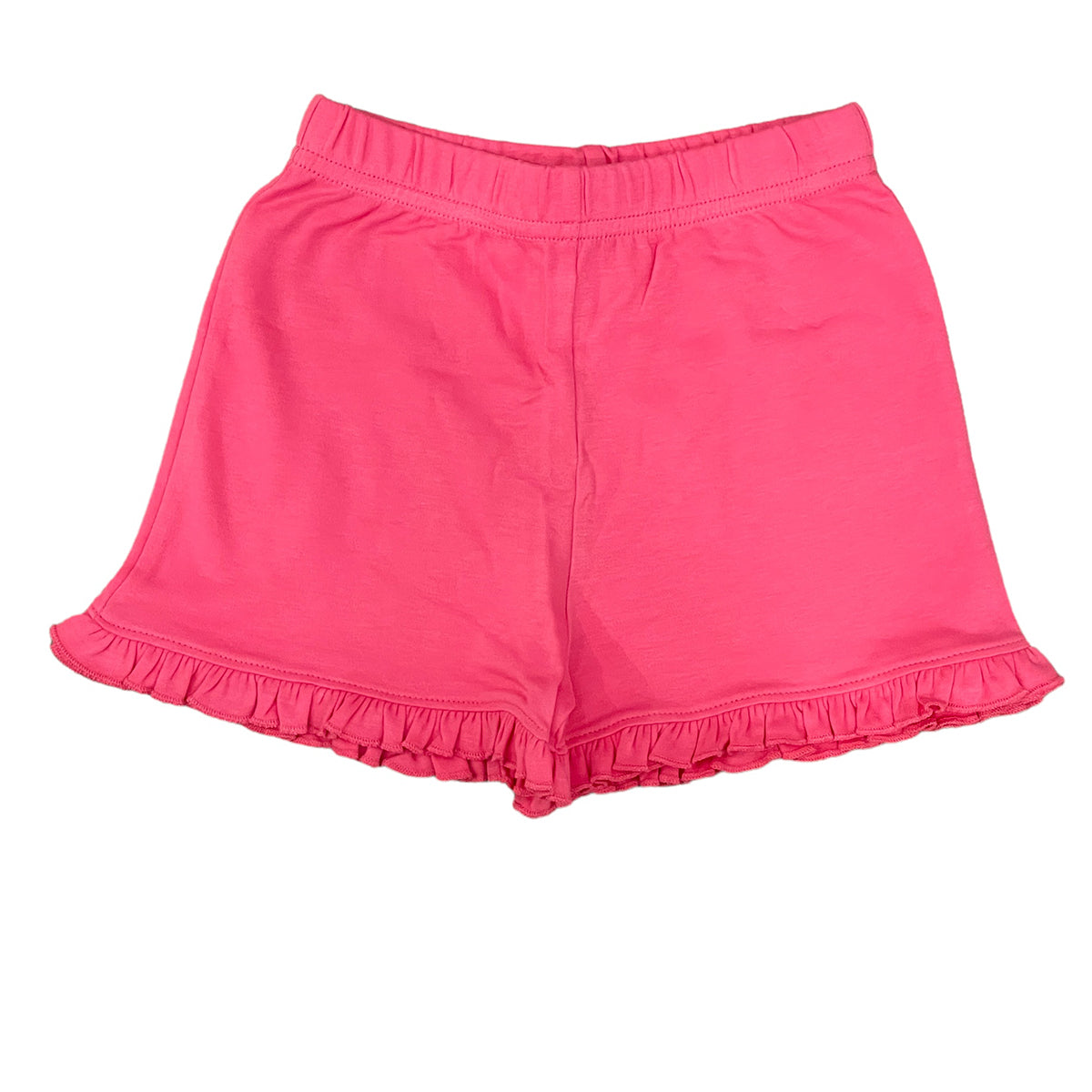 Luigi Girls Ruffle Shorts - Hot Pink