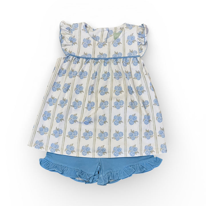 Hydrangeas Short Set by Sage & Lily