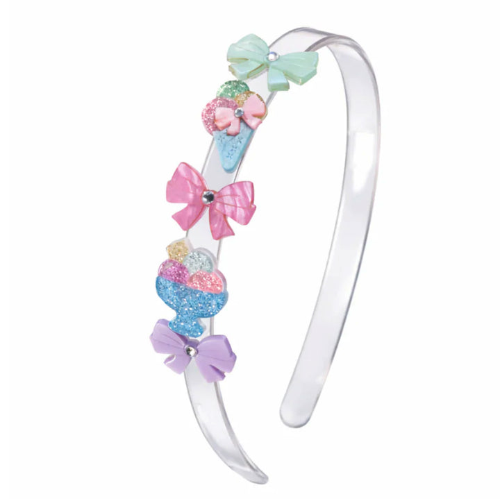 Ice Cream Party Bows Headband by Lilies & Roses