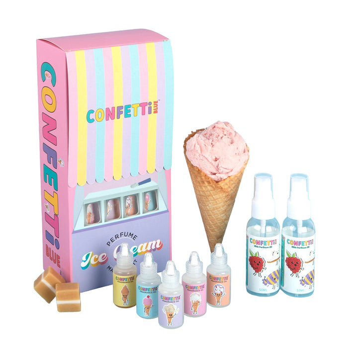 Ice Cream Scented Perfume Making Kit by Confetti Blue