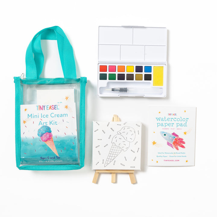 Ice Cream Mini Art Kit by Tiny Easel