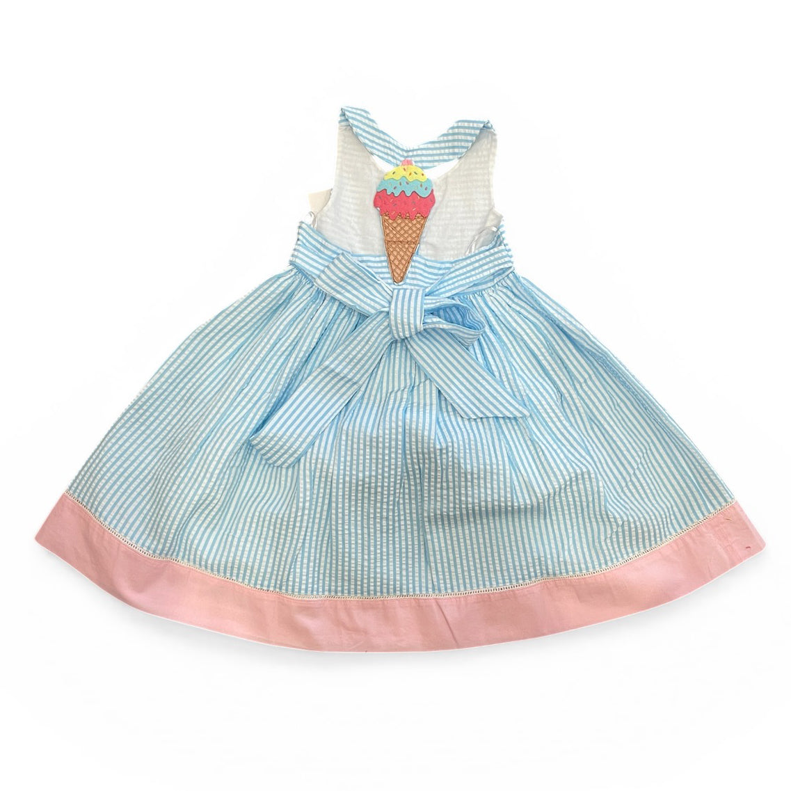 Ice Cream Back Dress by Cotton Kids