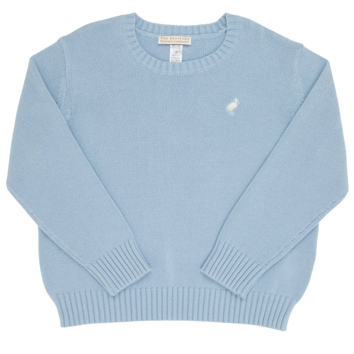 TBBC Isaac's Sweater - Barrington Blue/Palmetto Pearl