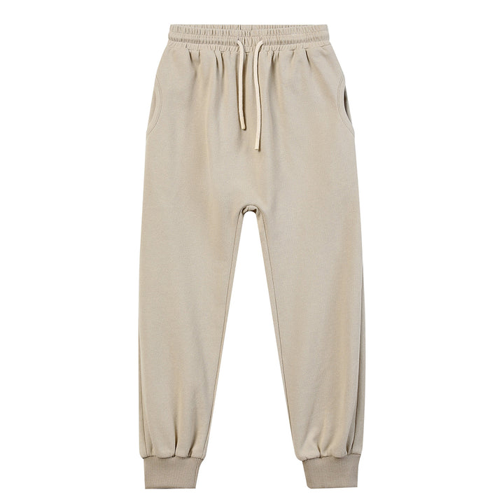 Beige Jog Pants by Me & Henry