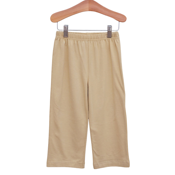 Khaki Boy's Pants by Trotter Street Kids