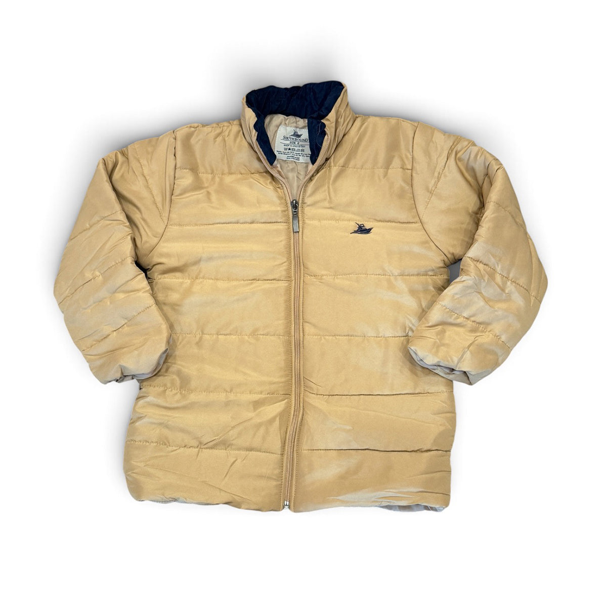Khaki Puffer Coat by Southbound
