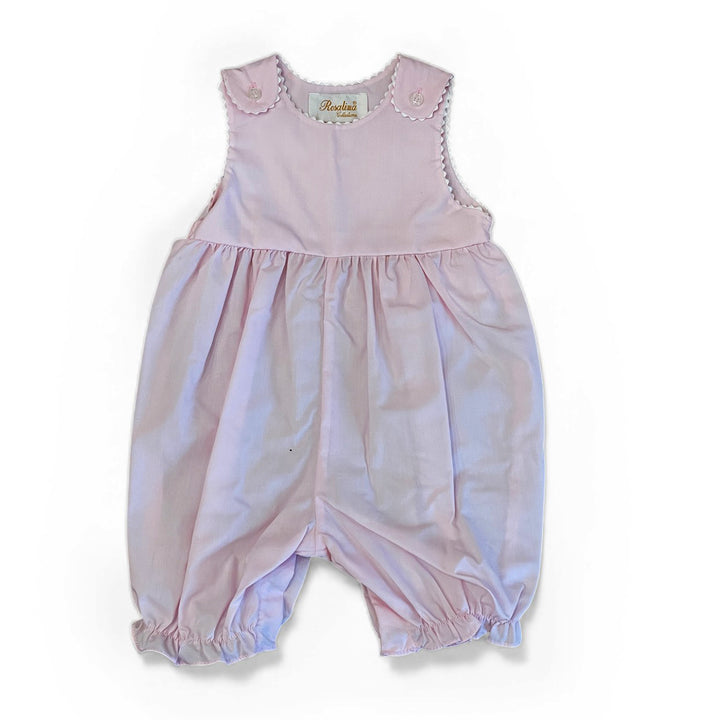 Pink Sleeveless Romper by Rosalina