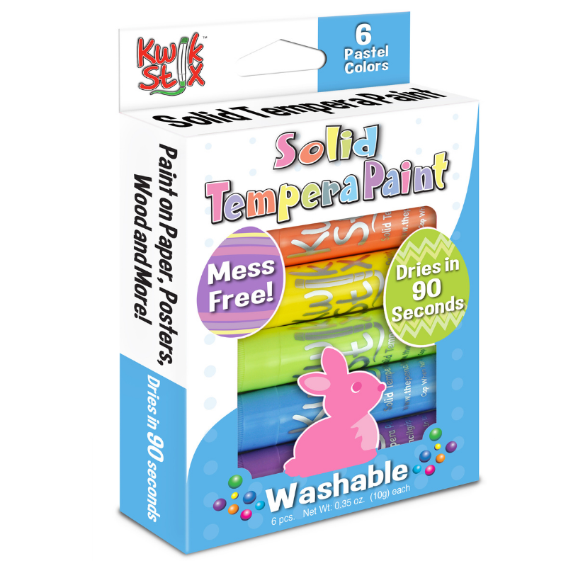 KwikStix Tempura Paint - Easter Edition - 6 Pastel Colors