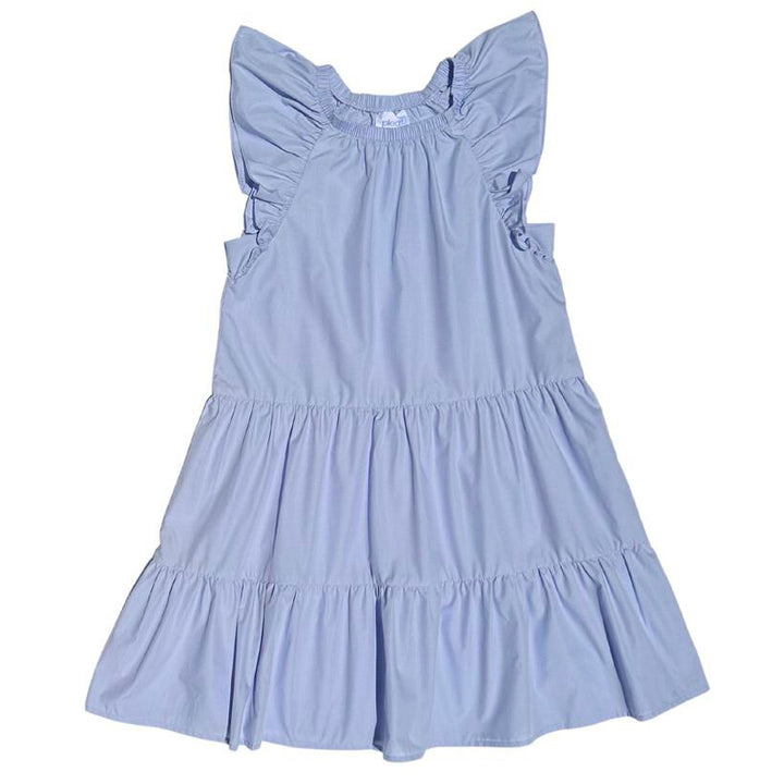 Pleat Layla Pastel Blue Dress