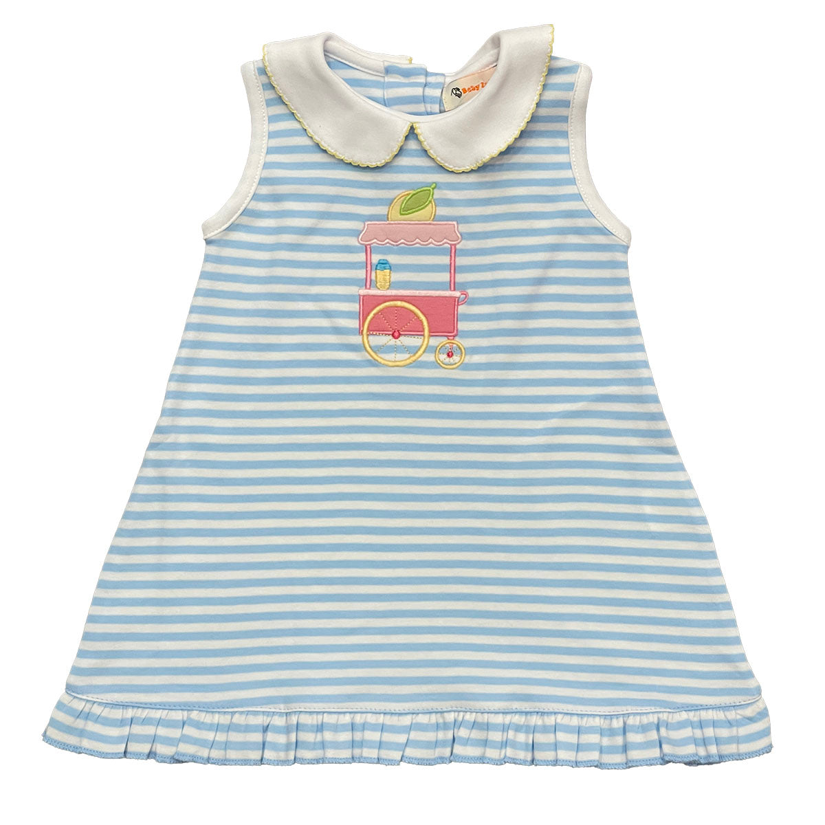 Lemonade Cart Striped Dress by Luigi