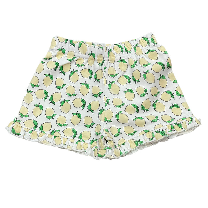 Lemons Ruffle Shorts by Luigi