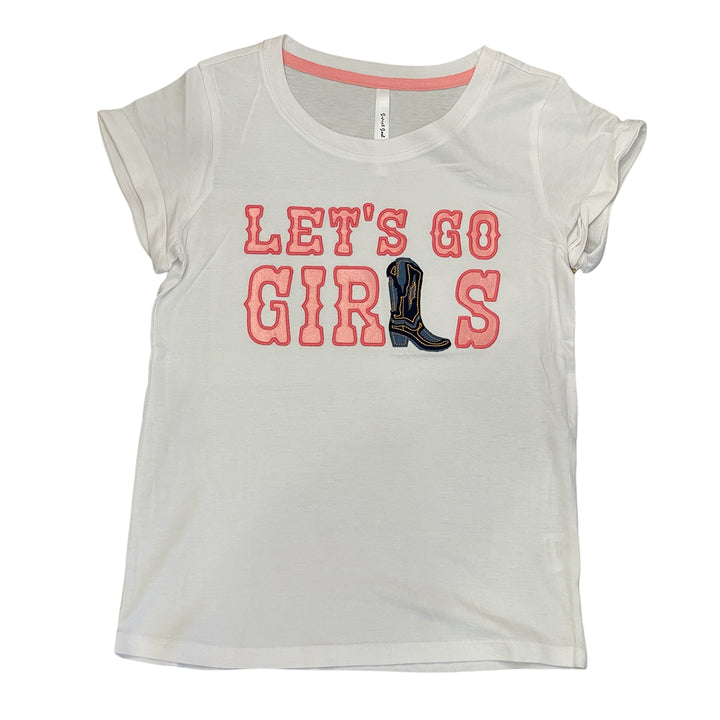 Let's Go Girls Western Applique Graphic Tee by Sweet Soul