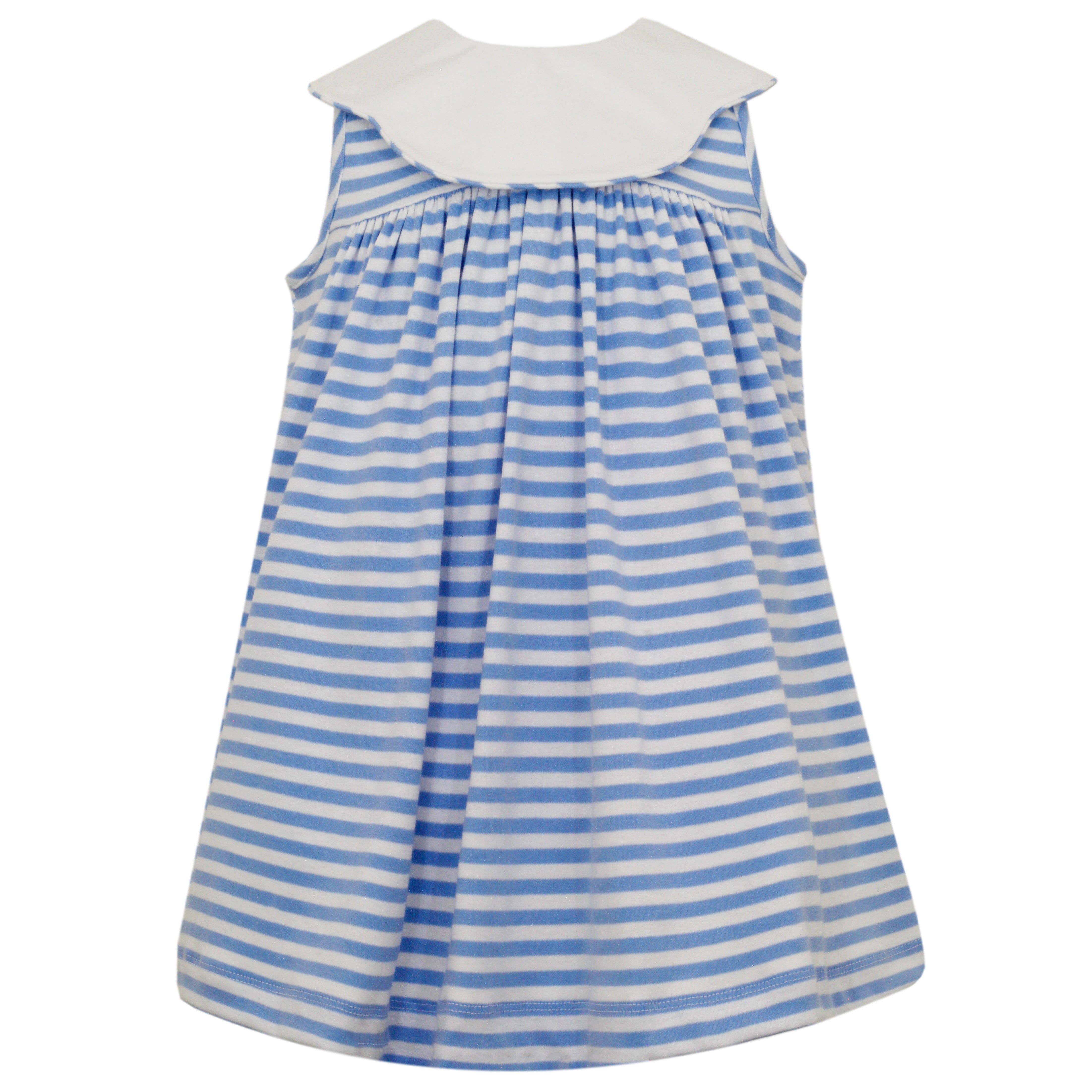 Claire & Charlie Girls Red Striped Knit Dress - Back to School