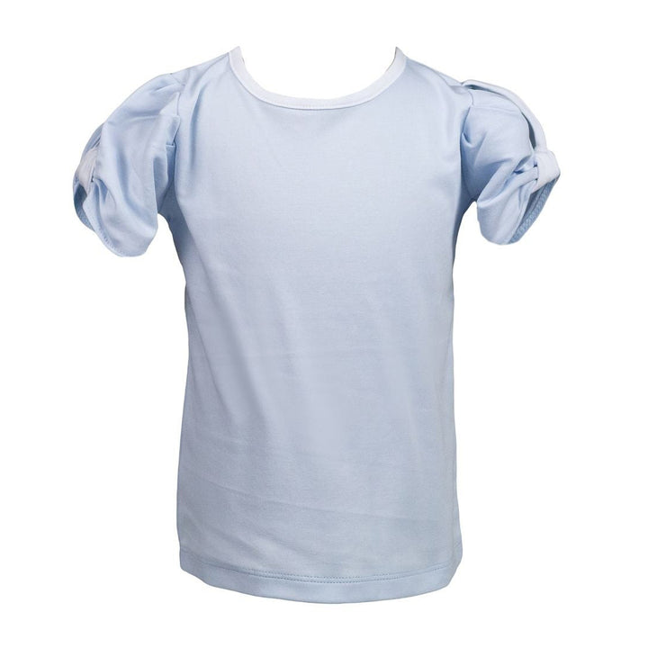 Light Blue Twist Shirt by The Proper Peony