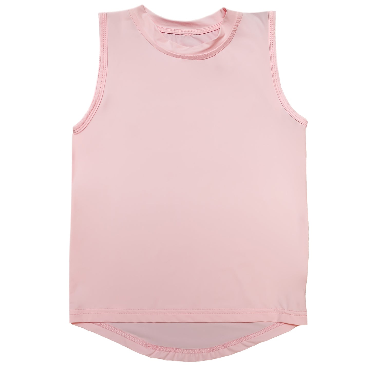 Light Pink High Low Tank by Belle Cher