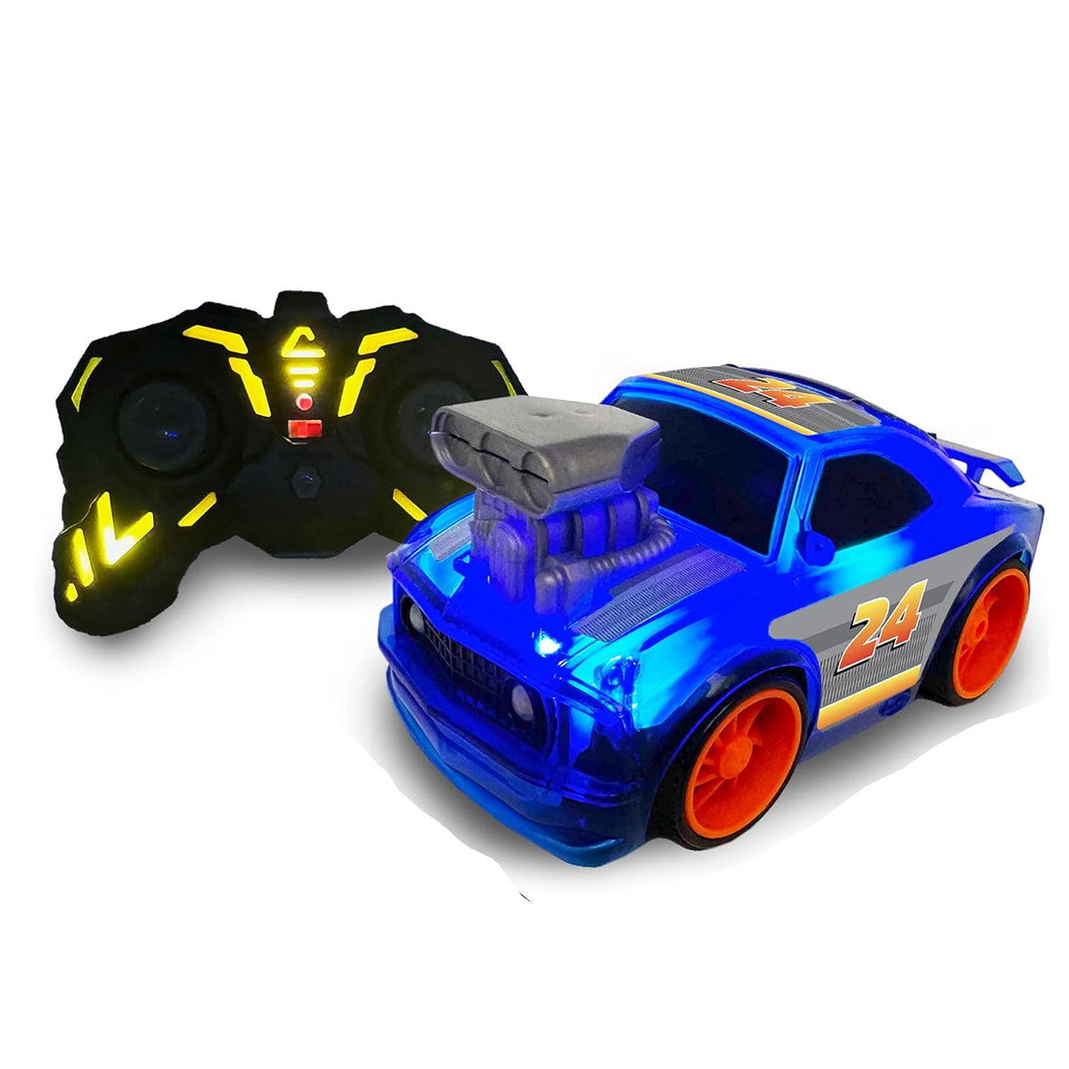 Hyperdrive Light & Sound Remote Control Race Car