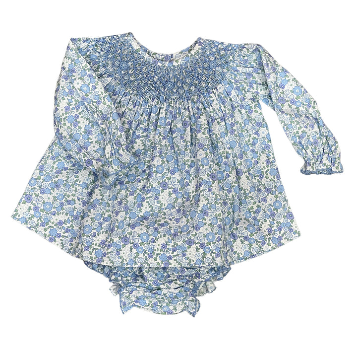 True Lilac Floral Geo Bloomer Set