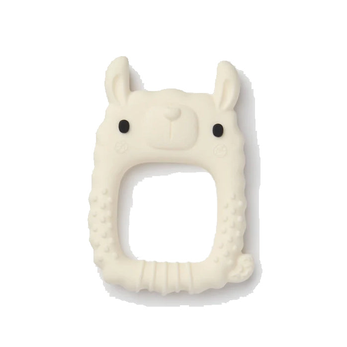 Llama Teething Mitt by Loulou Lollipop