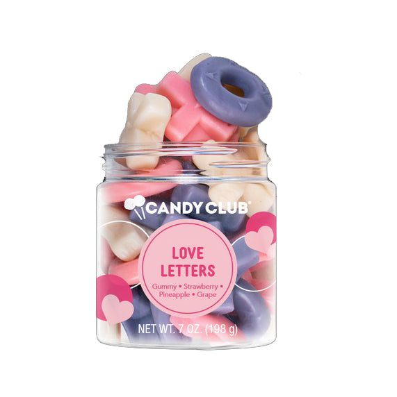 Candy Club Jar - Love Letters