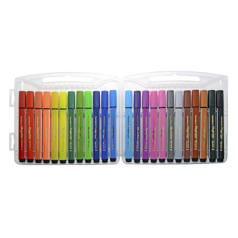 Magic Tri Stix Markers - 24 Colors