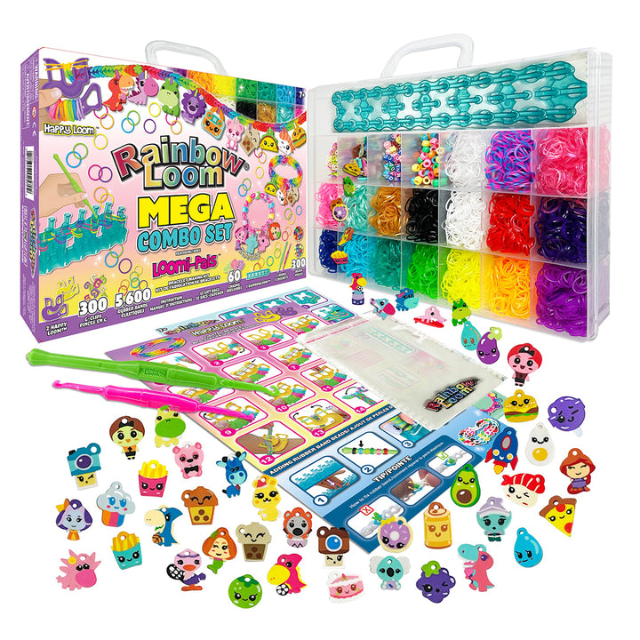 Loomi-pals Mega Combo Bracelet Making Kit by Rainbow Loom