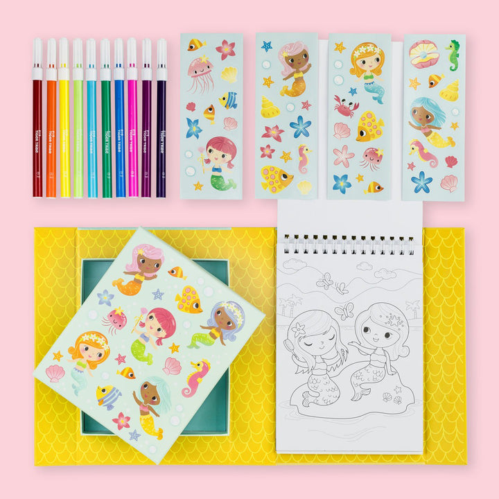 Mermaids Coloring Set by Tiger Tribe