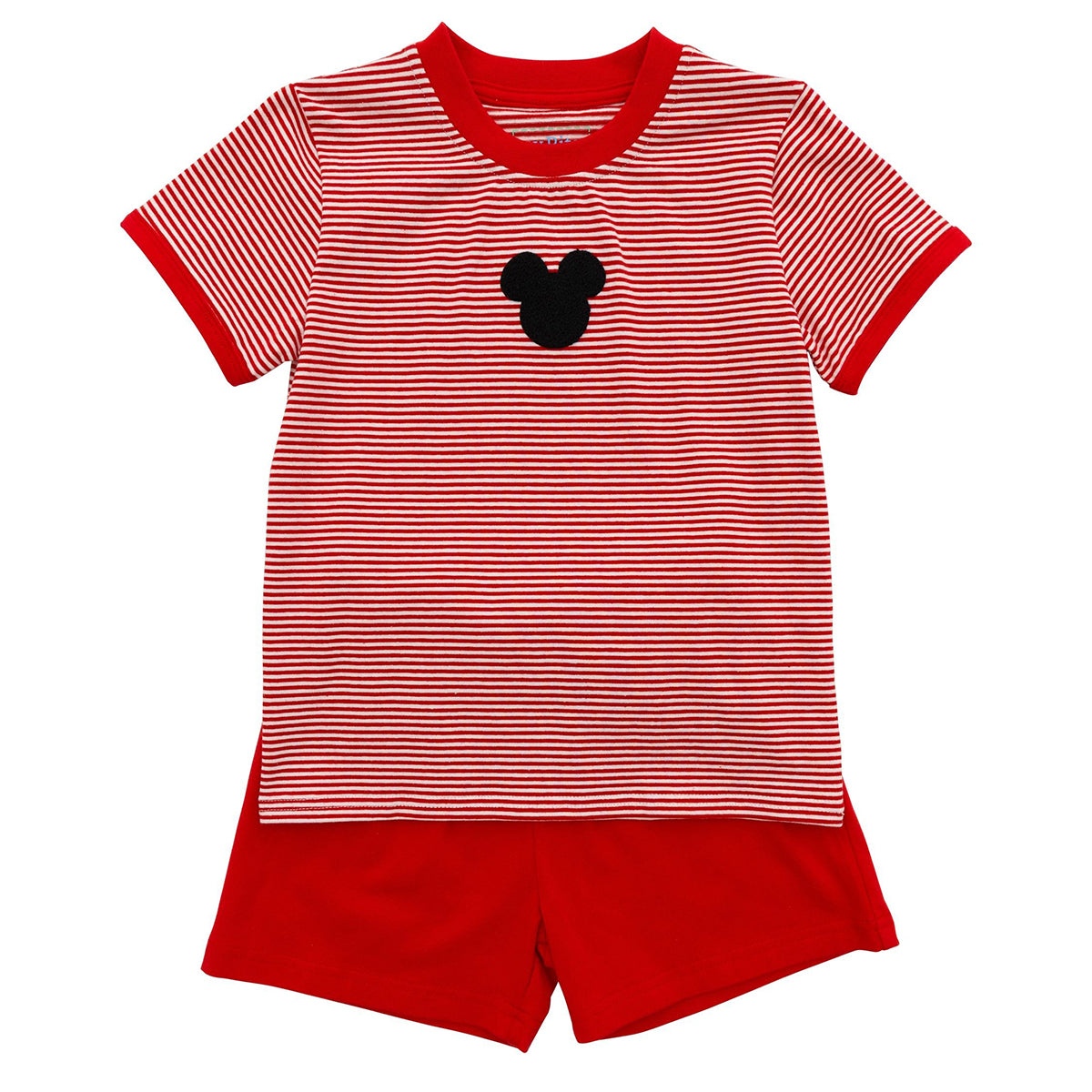 Mickey Mouse Short Set by Itsy Bitsy