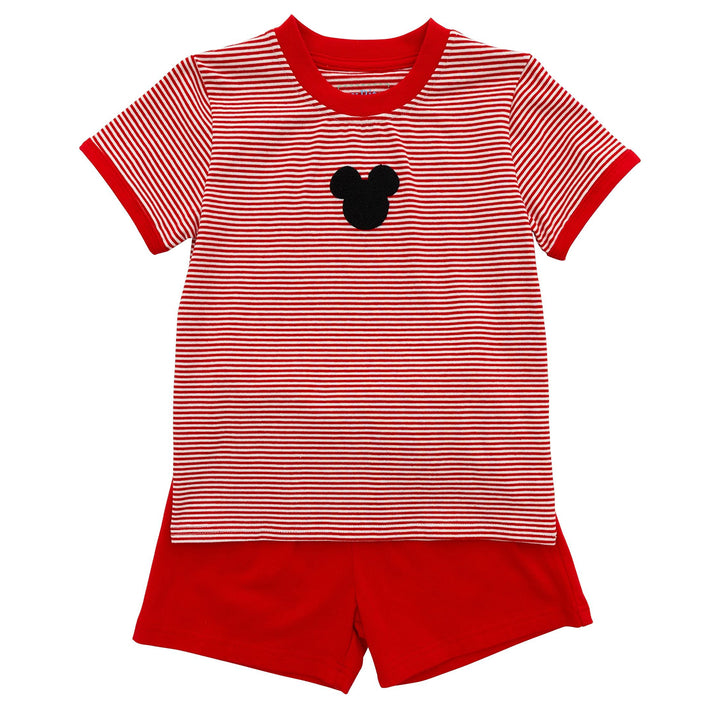 Mickey Mouse Short Set by Itsy Bitsy