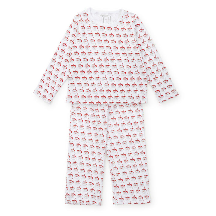 Millie Hot Cocoa Santa Pants Set by Lila + Hayes