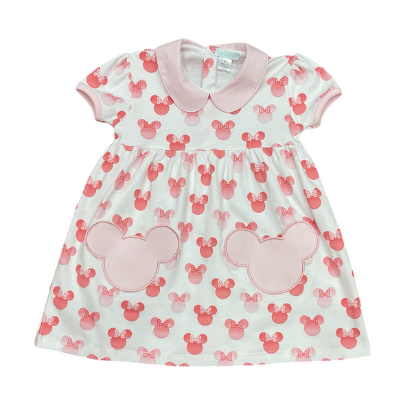 Minnie Mouse Dress with Pockets by La Luna 3T