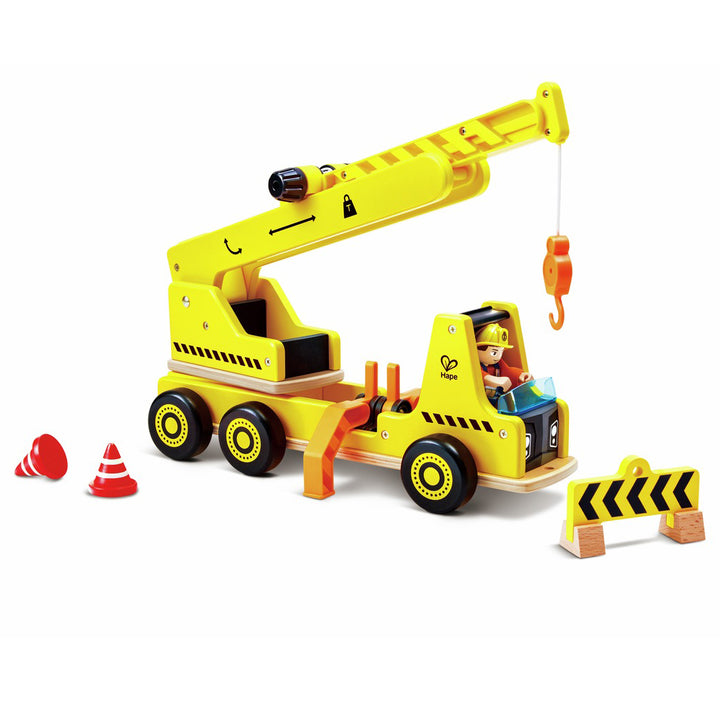 Mobile Crane & Construction Set by Hape