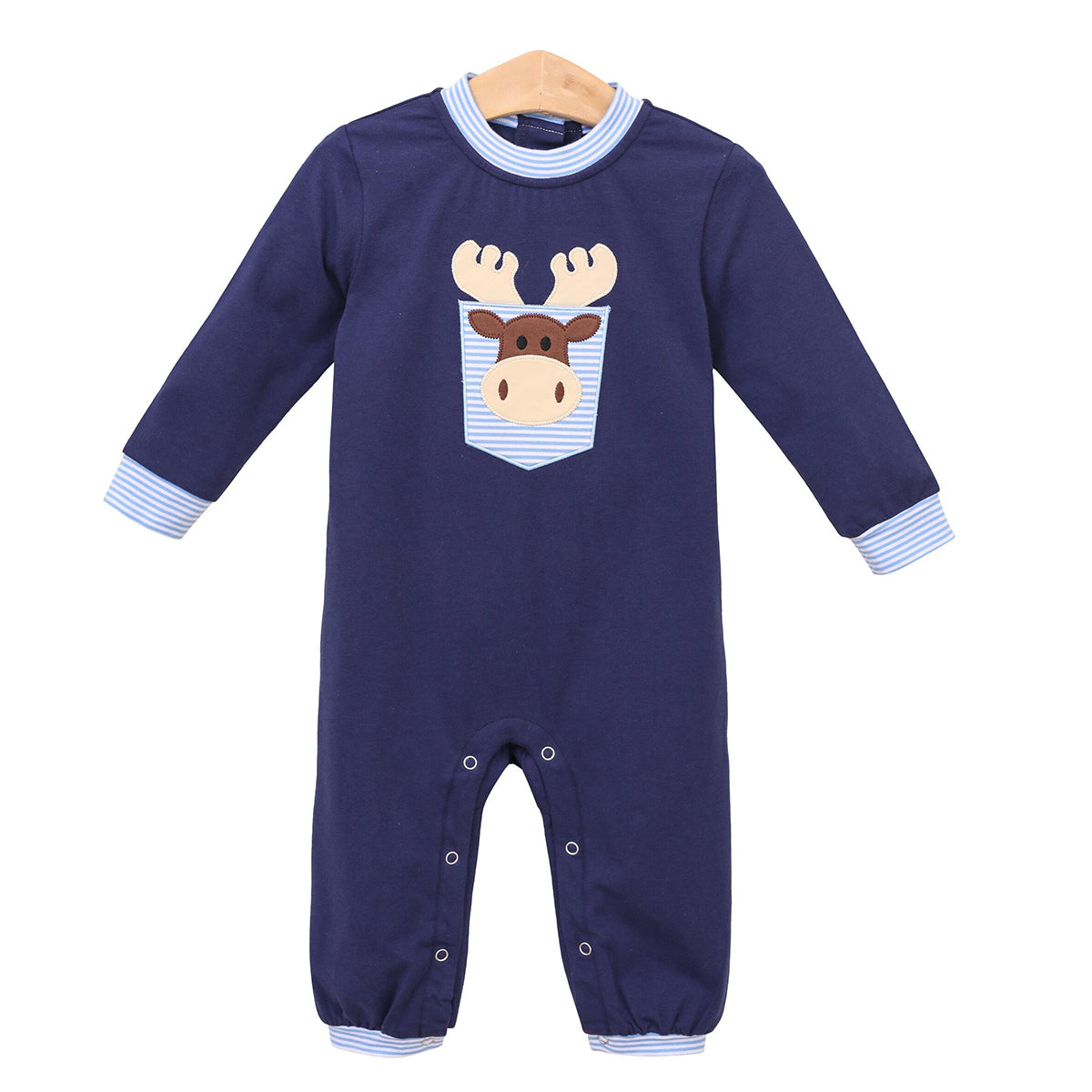 Moose Romper by Trotter Street Kids